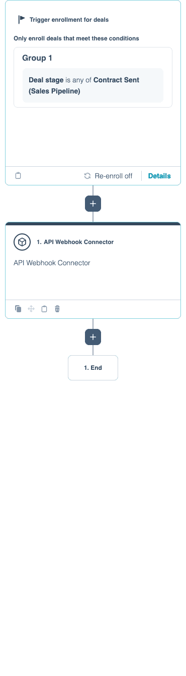 External API Integration for Deal Stage