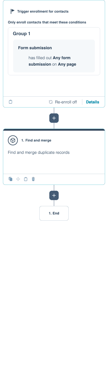 Merge Duplicate Contacts (Form Submit)
